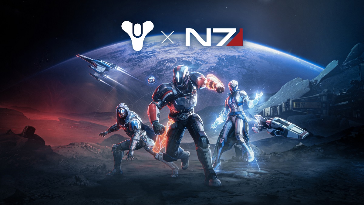 Destiny 2 vil indeholde Commander Shepards og andre figurers rustninger fra Mass Effect-serien: Bungie har annonceret endnu et crossover-spil