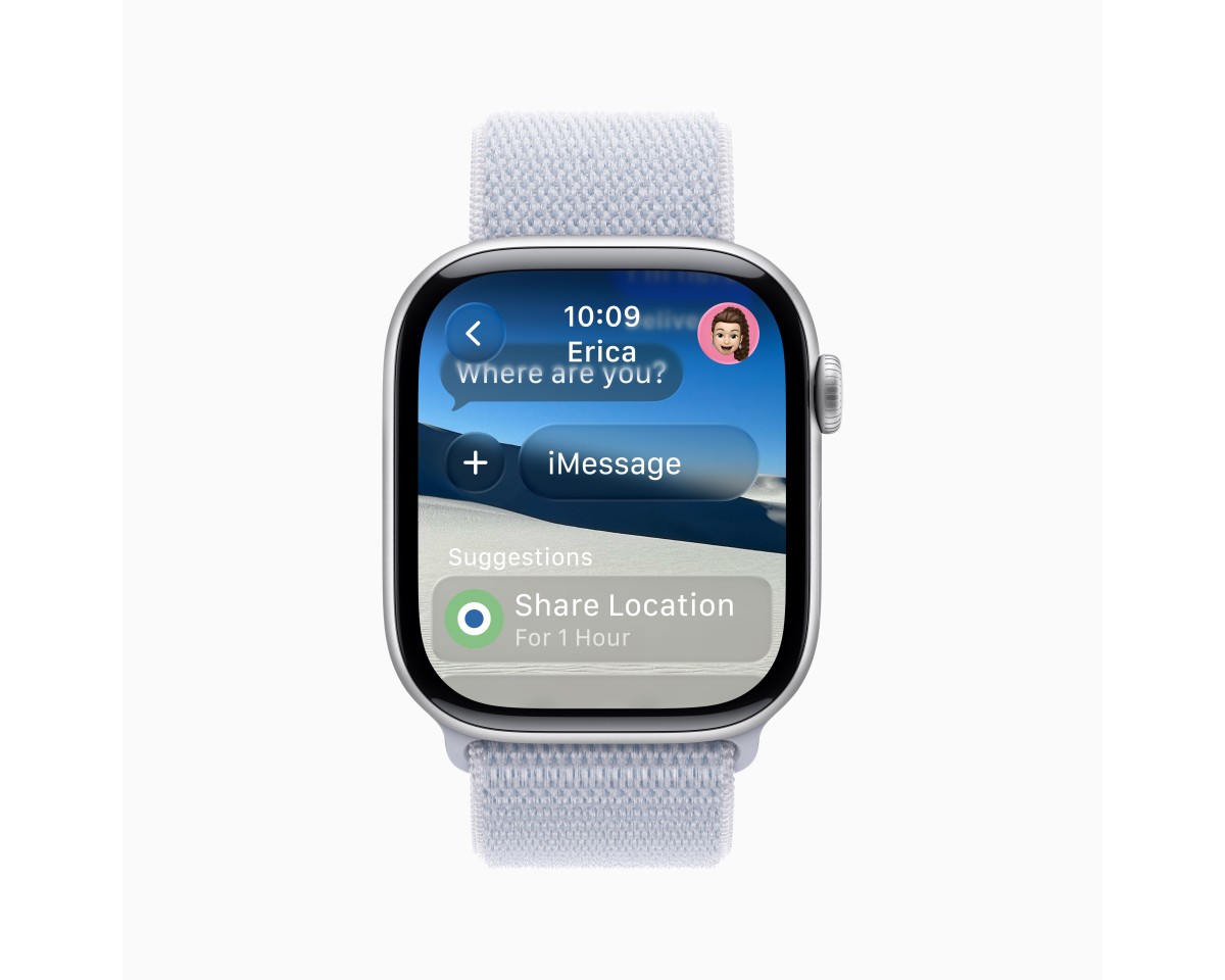 Præsentation af nye funktioner i watchOS 26