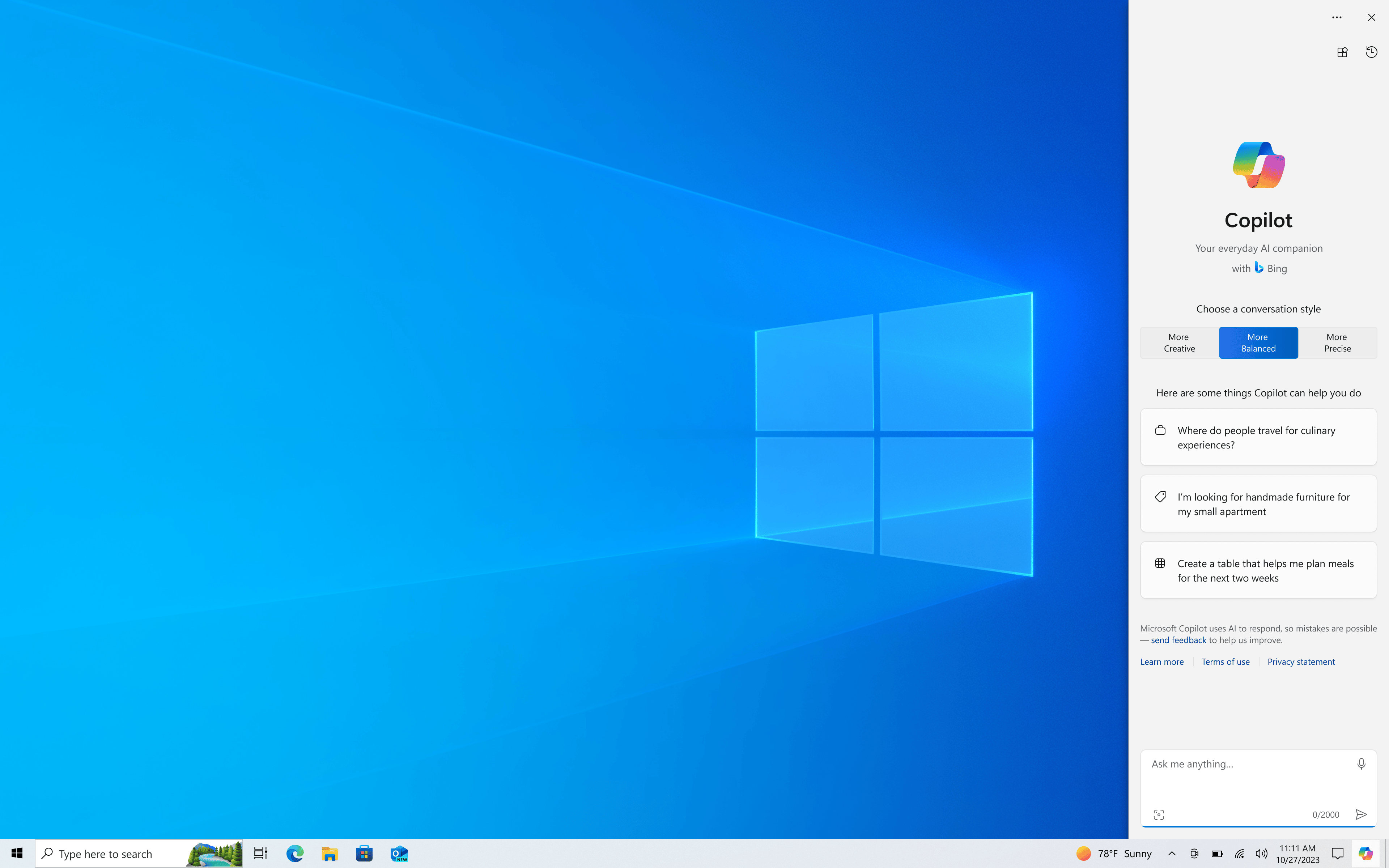 Microsoft integrerer Copilot AI-assistent i Windows 10-2