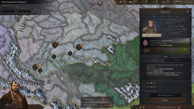 Billede til DLC Khans of the Steppe for Crusader Kings 3