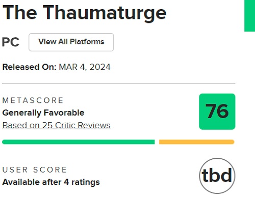 Ikke et mesterværk, men et fantastisk rollespil: Kritikerne er positive over for The Thaumaturge-2
