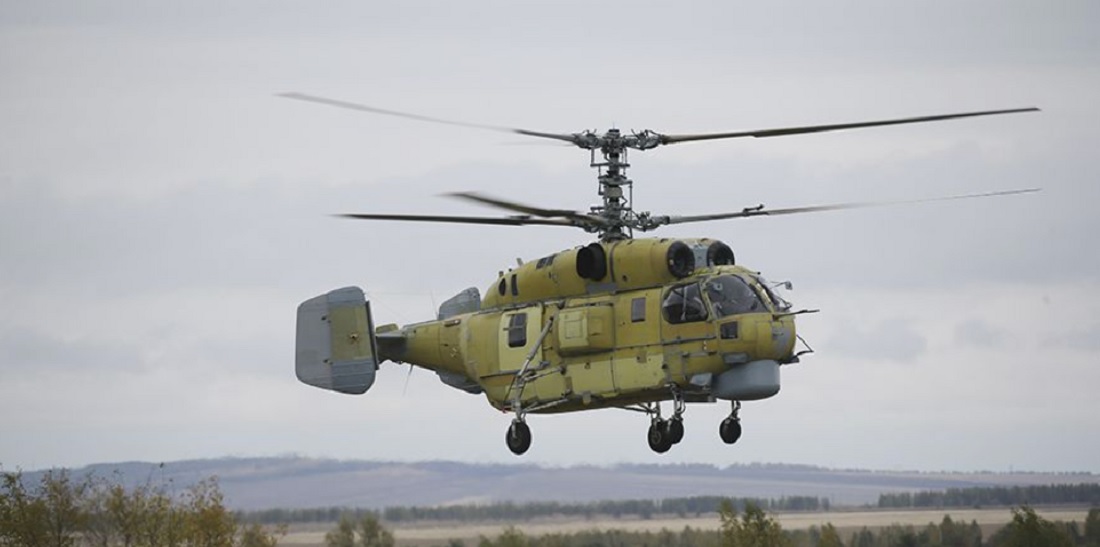 Unik operation: Ukrainske GUR-jagere ødelagde en KA-32 multifunktionshelikopter på en flyveplads i Moskva.