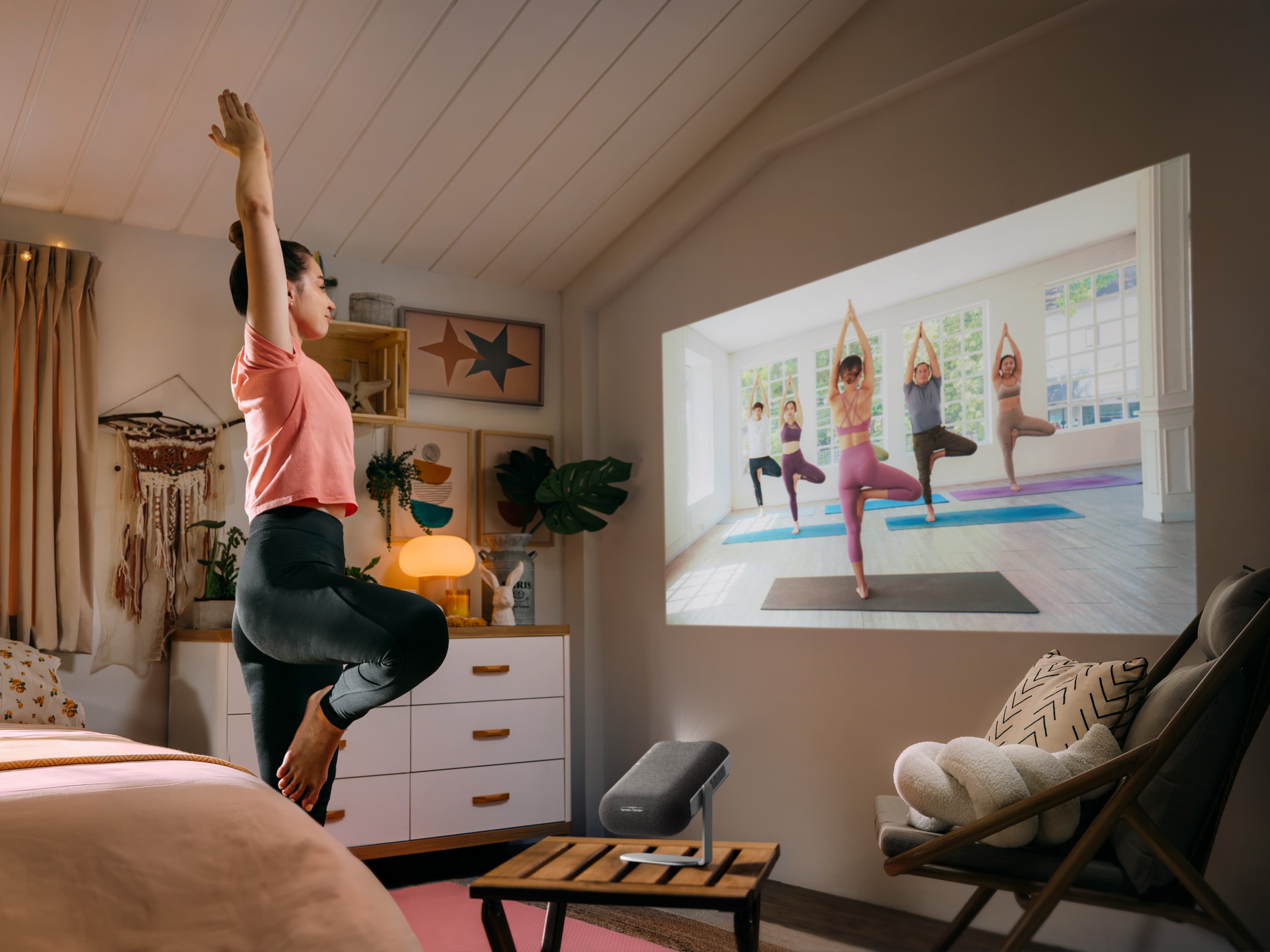 At se en film med ViewSonic M1 Max