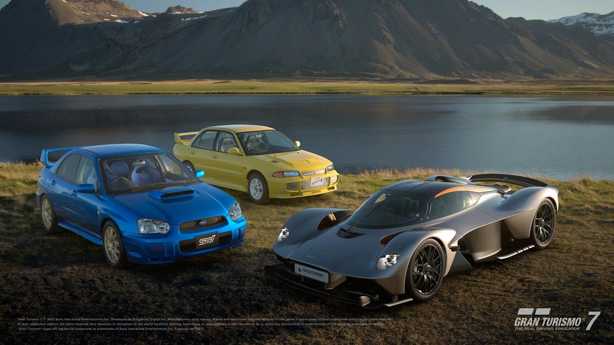 Udviklerne af Gran Turismo 7 har tilføjet tre ikoniske biler til spillet i en juni-opdatering: Aston Martin Valkyrie, Mitsubishi Lancer og Subaru Impreza, og masser af nyt indhold...