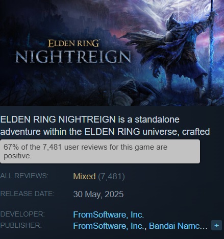 Gameplay screenshot fra Elden Ring Nightreign Gameplay Screenshot 2