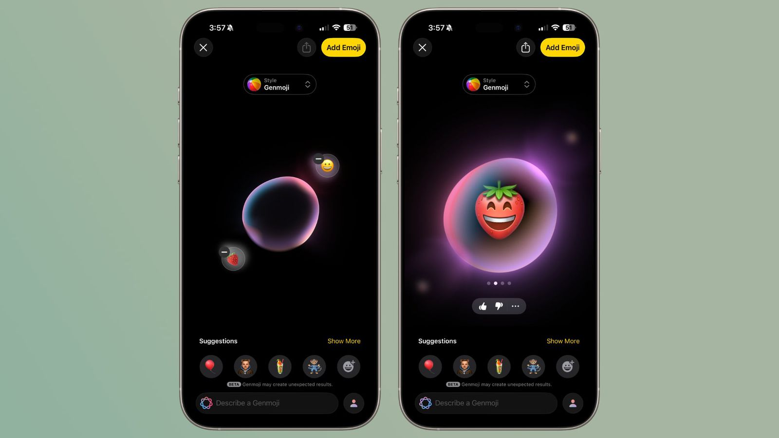 Demonstration af illustrationsgenereringskapaciteter i iOS 26