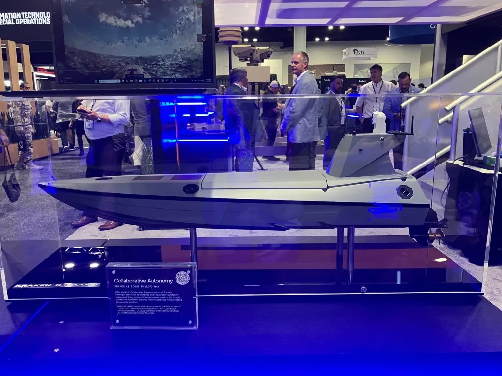 The Kraken3 Scout Medium surface drone. Illustration: The War Zone