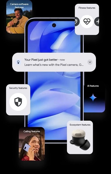Tyveribeskyttelsesfunktion i Google Pixel 9a