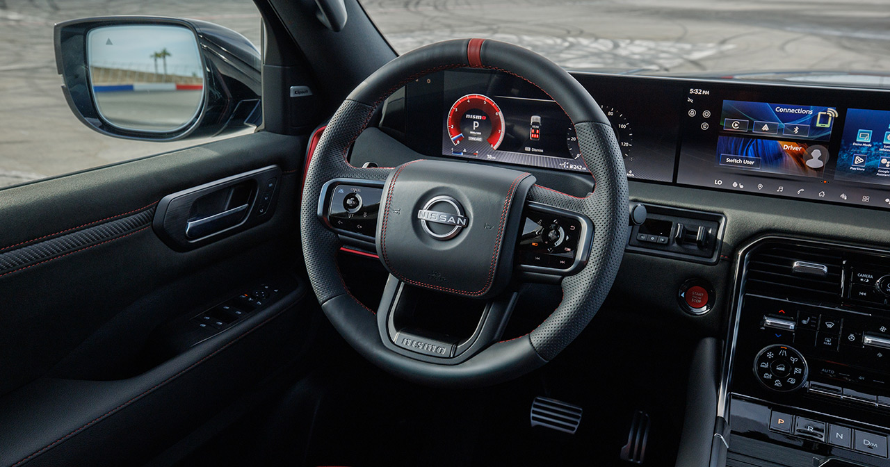 Nissan Armada NISMO interiør