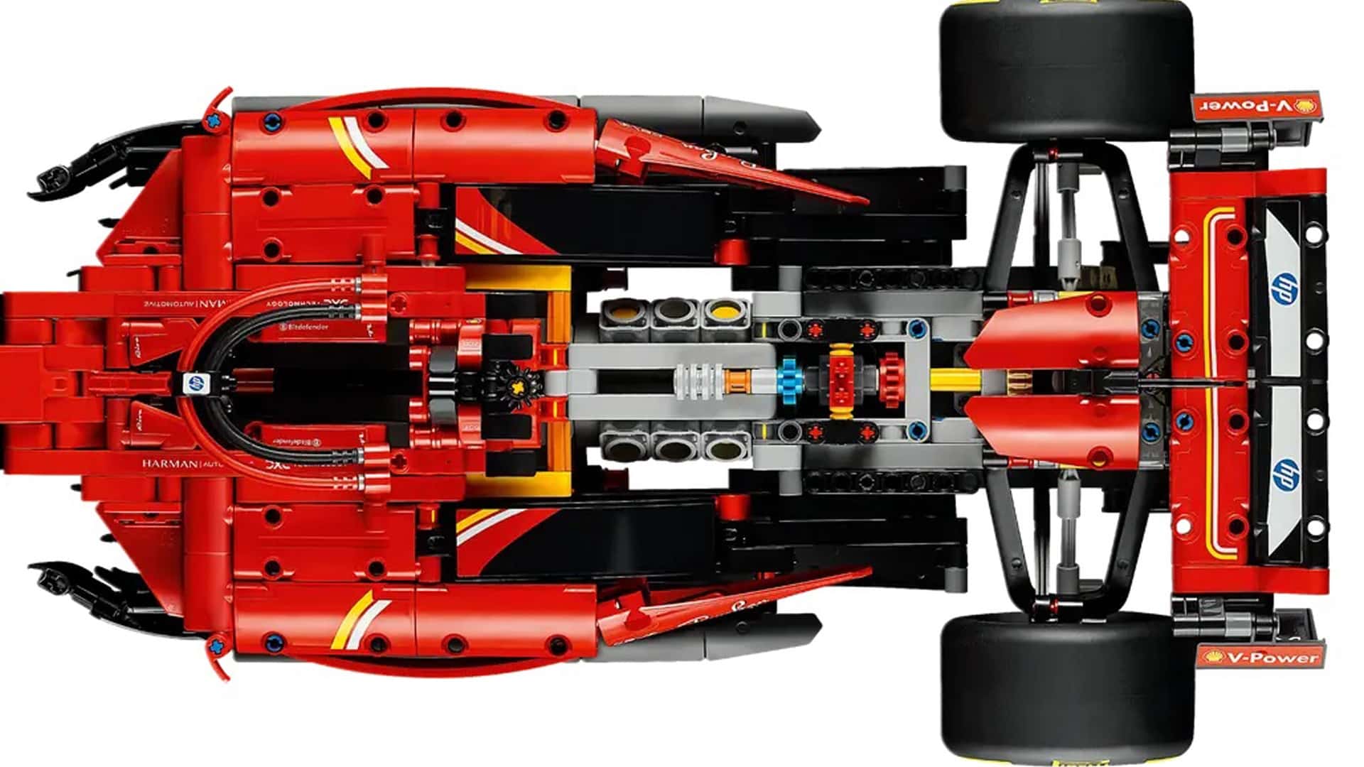 Показана коробка передач модели Ferrari SF-24