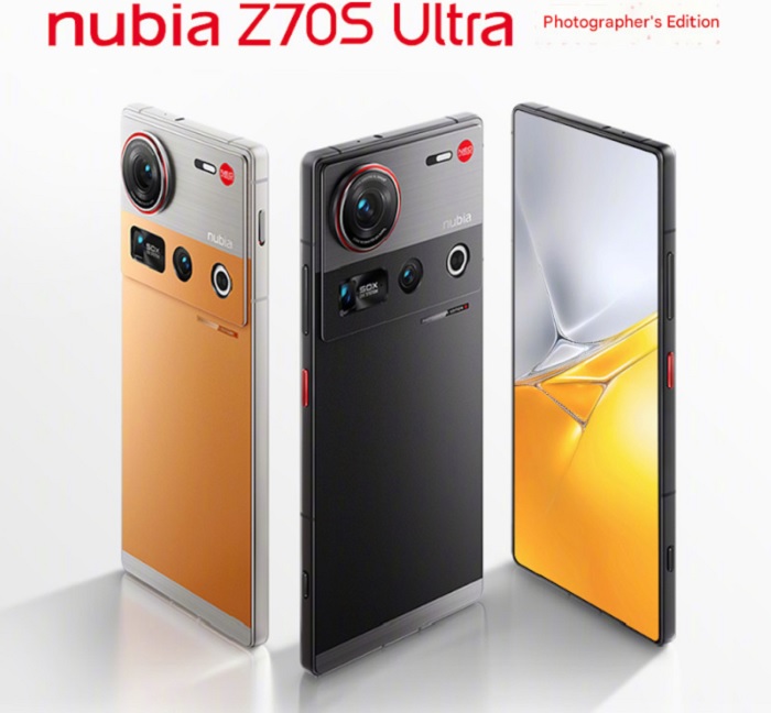 nubia Z70S Ultra Photographer Edition - available colours