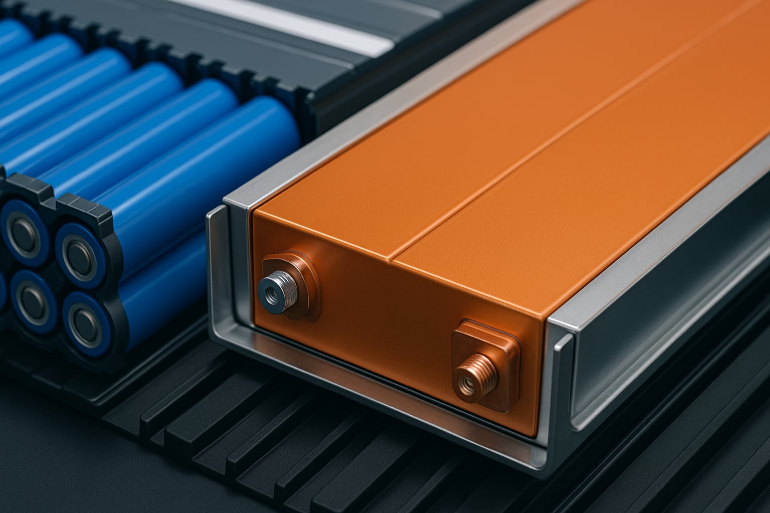 Illustrativt billede af et litium-ion-batteri