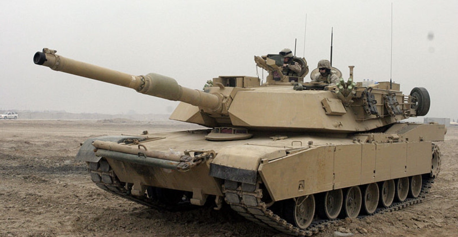 M1A1 Abrams tank, illustration by the US Army