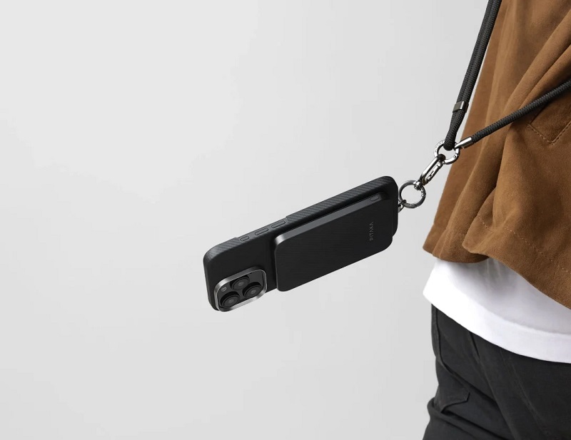 Pitaka Aramid Fiber Magnetic Power Bank - Tekstur