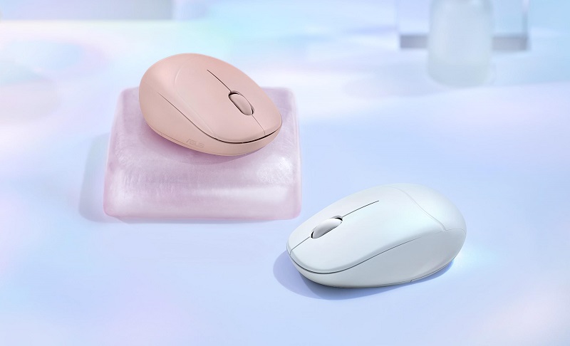 Asus Fragrance Mouse er lyserød i farven