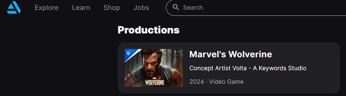 Marvel's Wolverine kan udkomme så tidligt som i 2024: vigtig information fundet i spillets konceptkunstnerprofil-2