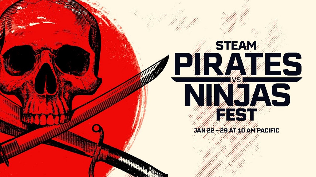 Pirates vs. Ninjas Fest er skudt i gang på Steam og tilbyder gamere seje spil i to populære omgivelser
