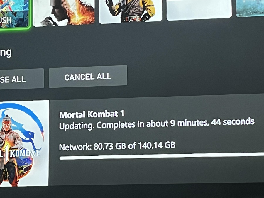 Reddit-bruger: installation af Mortal Kombat 1 på Xbox Series kræver 140 GB ledig plads-2