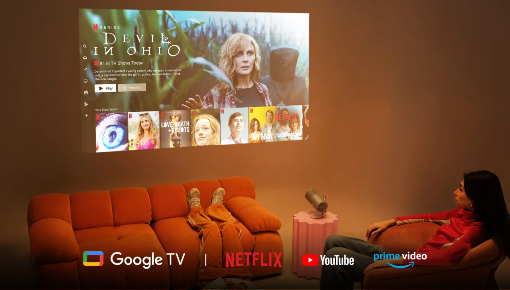 MoGo 4 Laser - En projektor med et elegant design