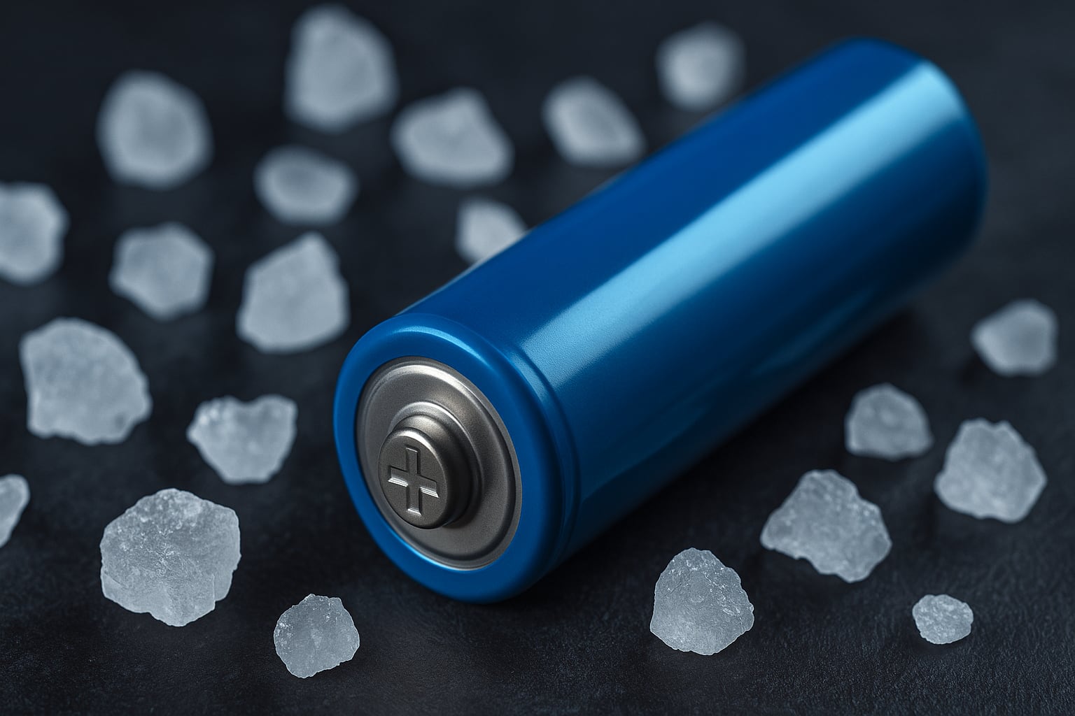 Illustrativt billede af et natriumbatteri