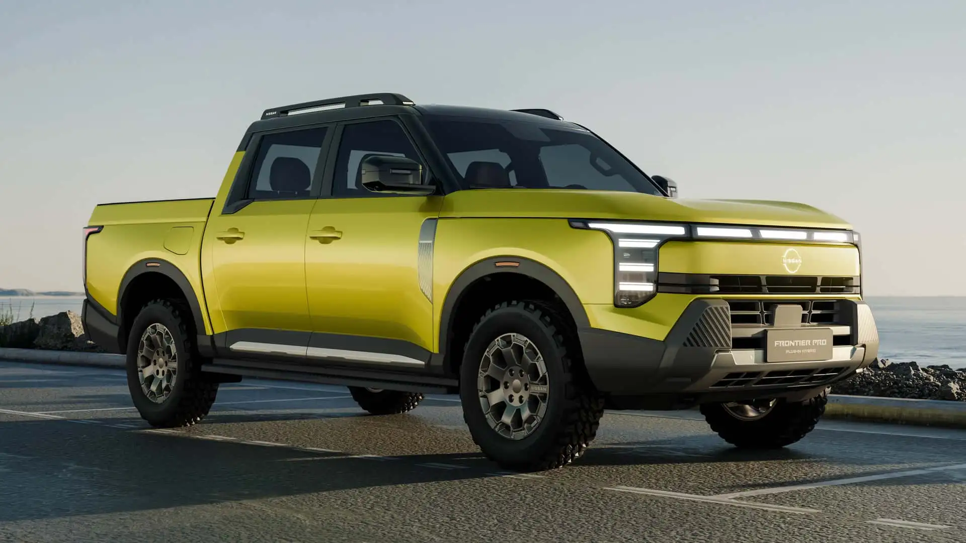 Nissan Frontier Pro på biludstillingen