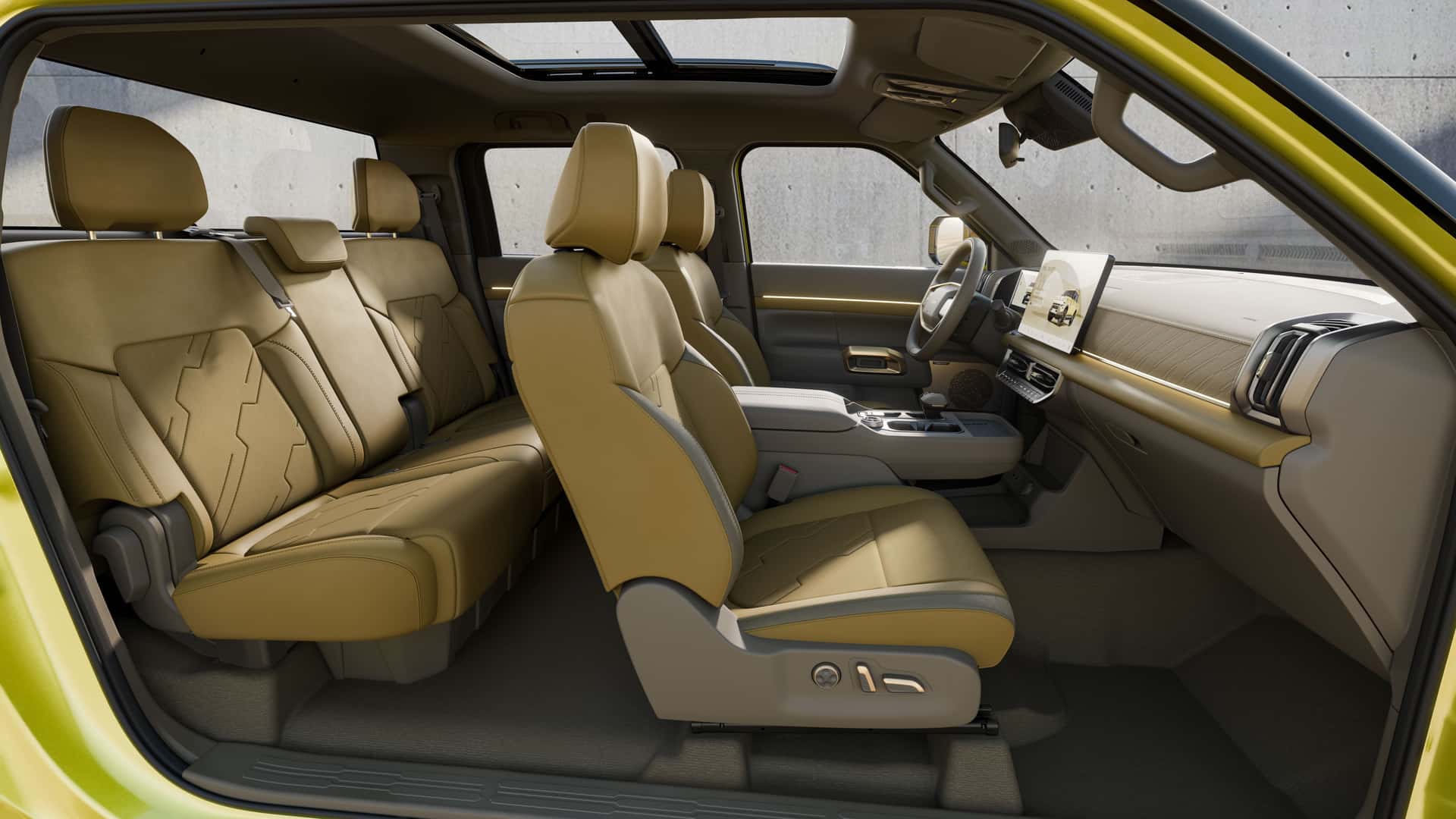 Nissan Frontier Pro i interiøret