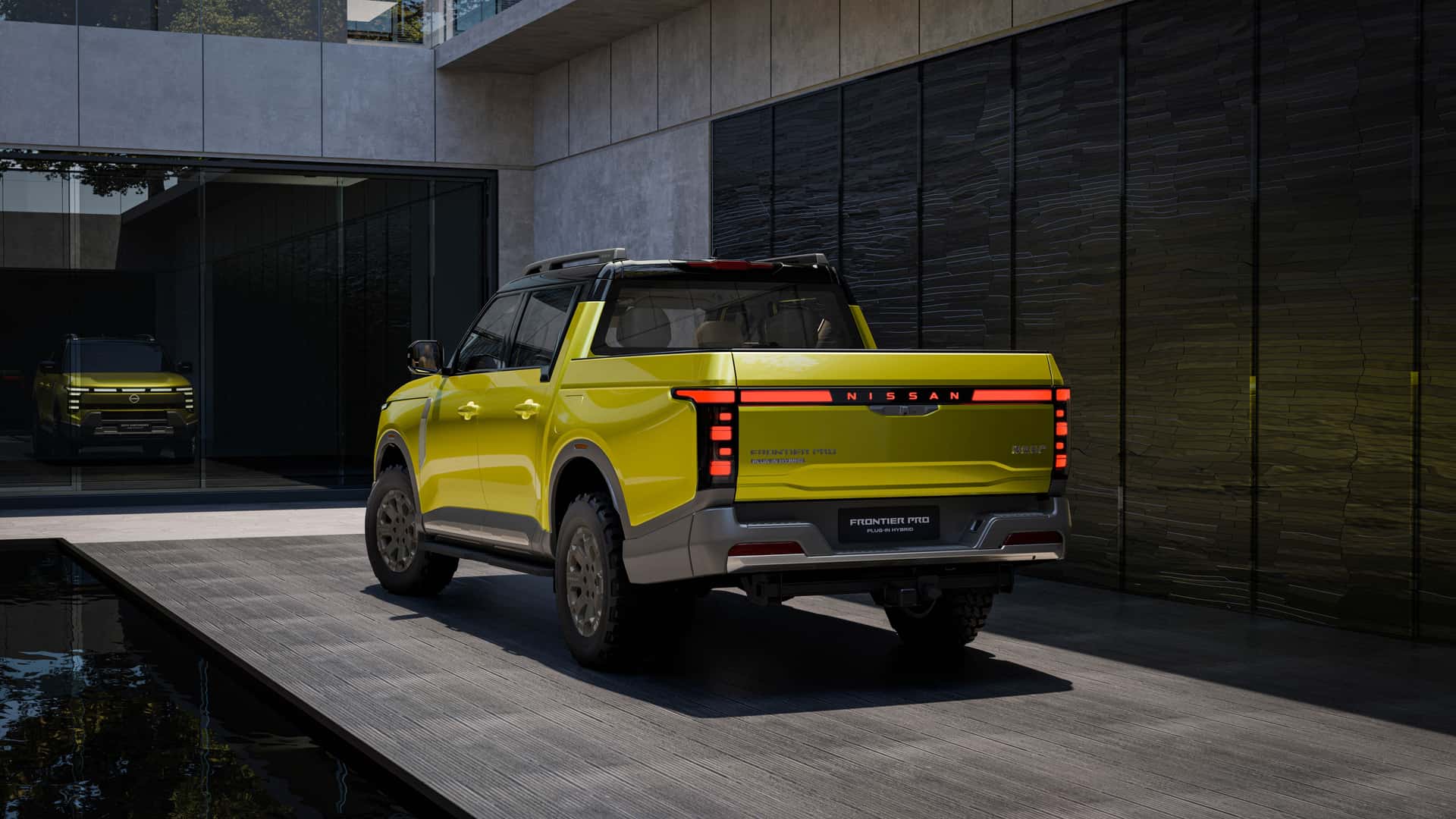Design af Nissan Frontier Pro