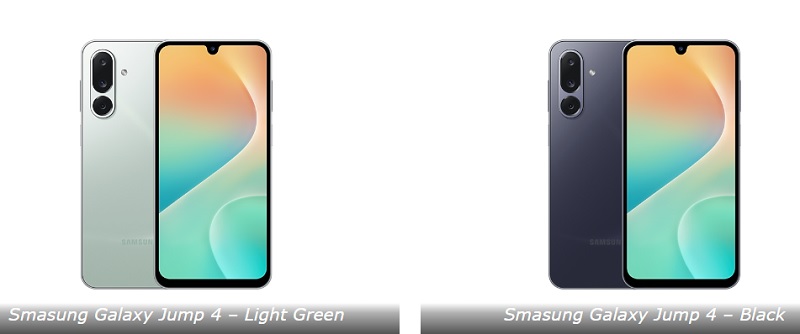 Galaxy Jump 4 farvemuligheder