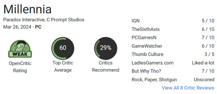 Paradox Interactives nye strategispil Millennia imponerede ikke kritikerne og fik beherskede anmeldelser-2