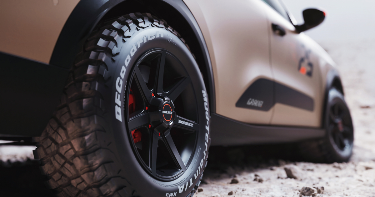 Opel Frontera Gravel - off-road dæk