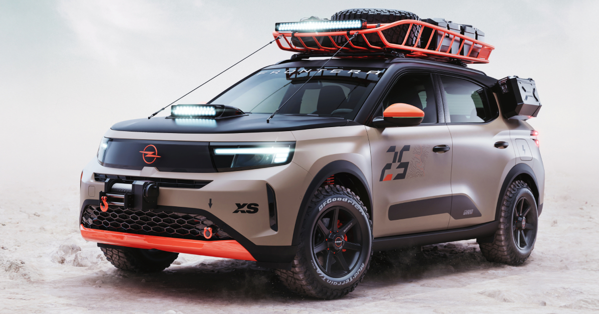 Opel Frontera Gravel - bagfra