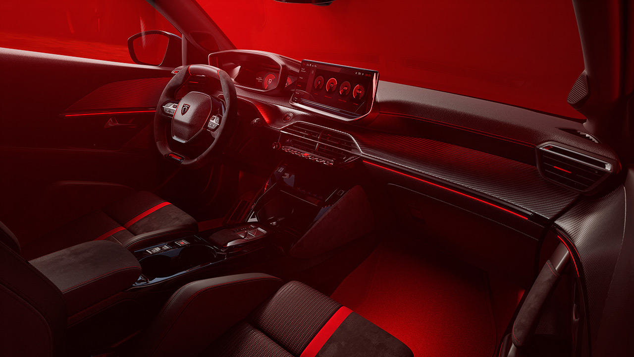 Peugeot E-208 GTI model 2506 STYP 401