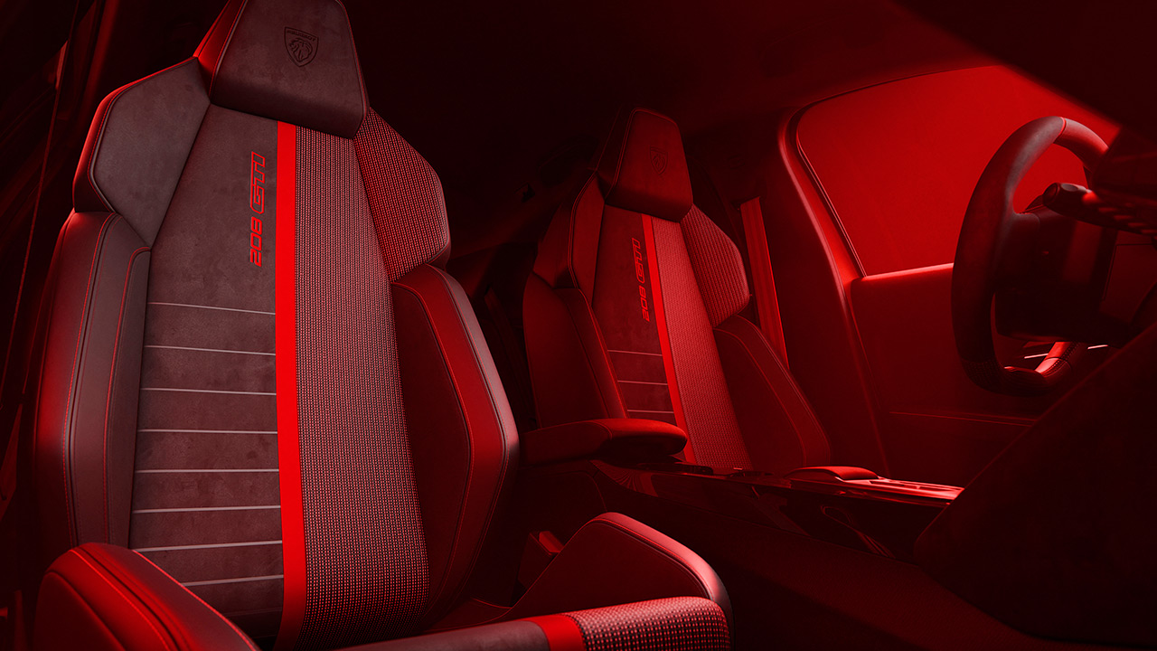 Peugeot E-208 GTI model 2506 STYP 404