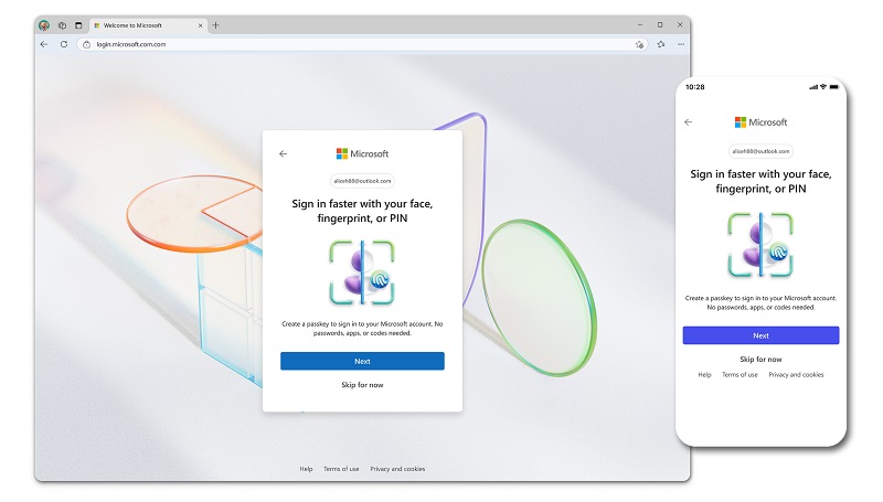 New Windows logging interface