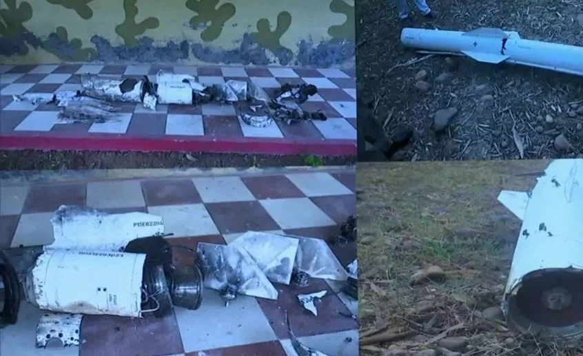 Restene af den kinesiske PL-15E raket fundet i Indien