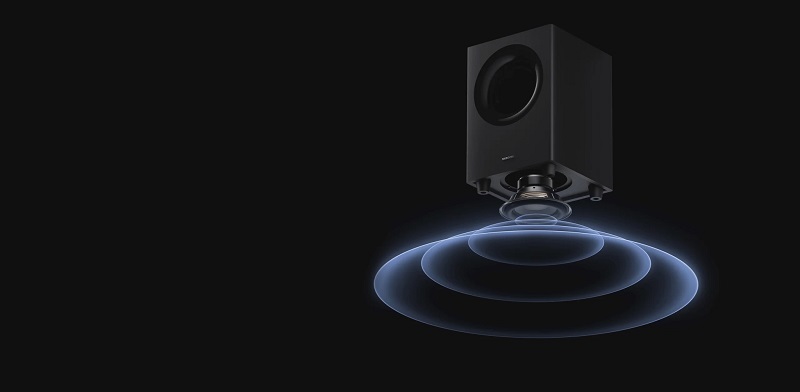 Soundbar Pro 2.1 ch design