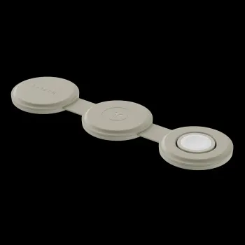 Satechi OntheGo 3 i 1 oplader i sort