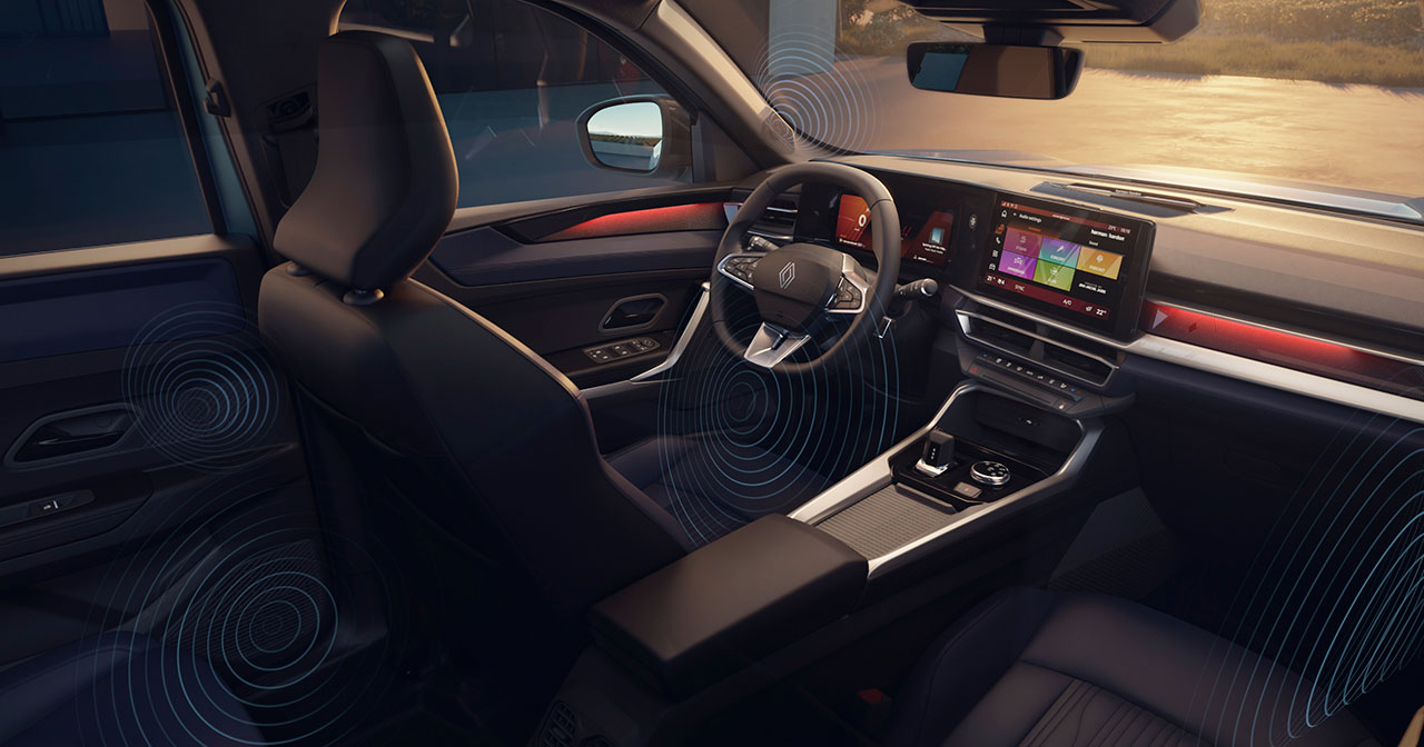 Renault Boreal massage seats