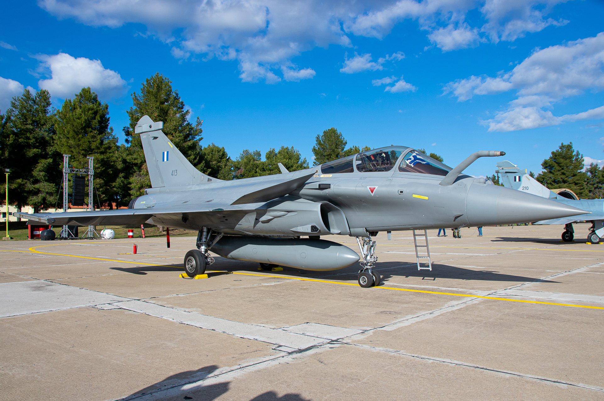 Rafale EG-kampfly fra det græske luftvåbens 331. eskadrille