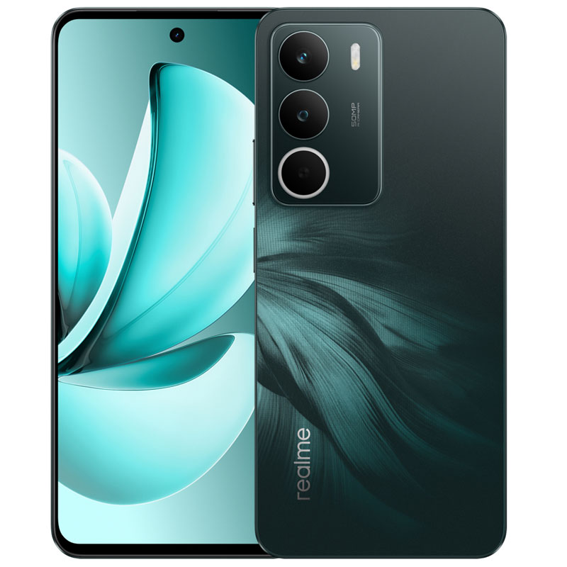 Realme C71 i Forest Owl farve