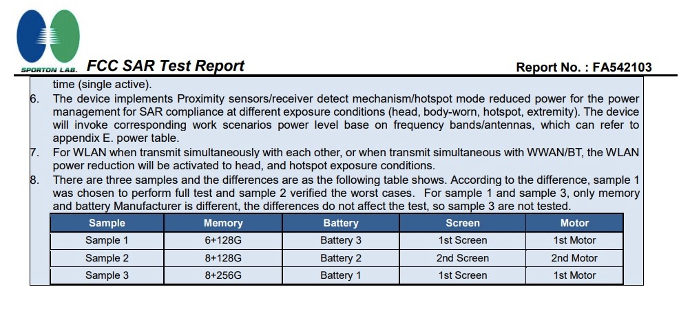 Detaljer om Redmi-smartphonen