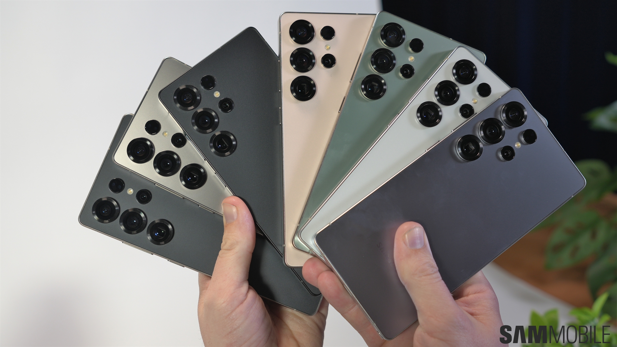 Samsung Galaxy S25 Ultra farver