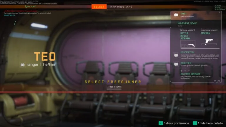 Screenshot af spillet Concord