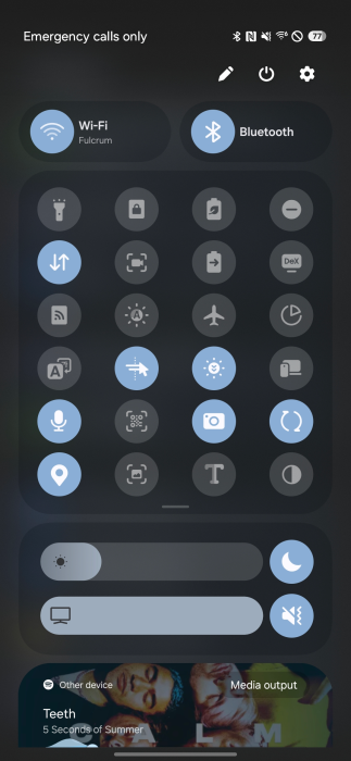 Opsætning af One UI