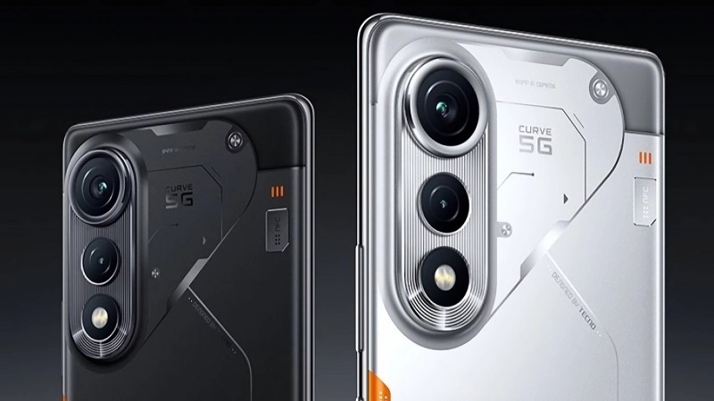 Tecno Pova Curve 5G bagside