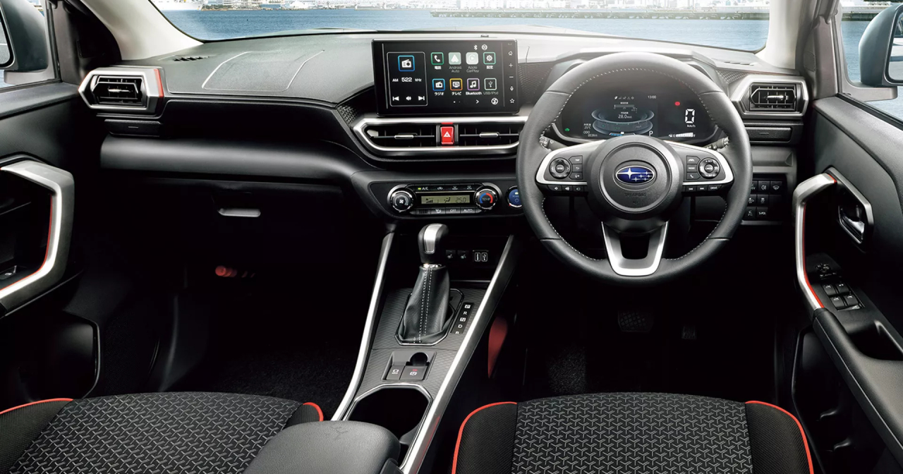Subaru Rex interiør