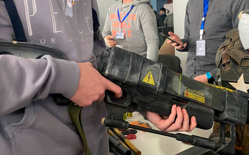 Dyreproteser, Fallout-våben og militære projekter: en fotoreportage fra RepRapUA 3D-printfestivalen i Kiev-4