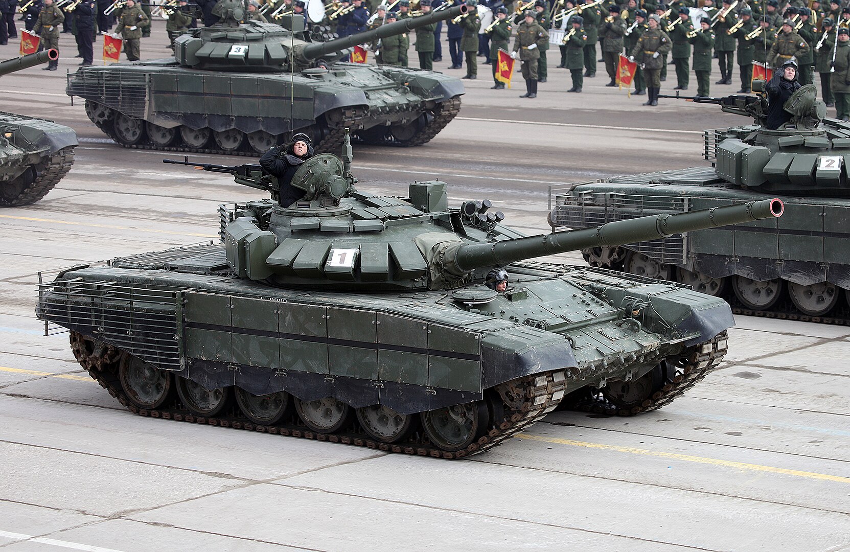 Russisk tank T-72B3