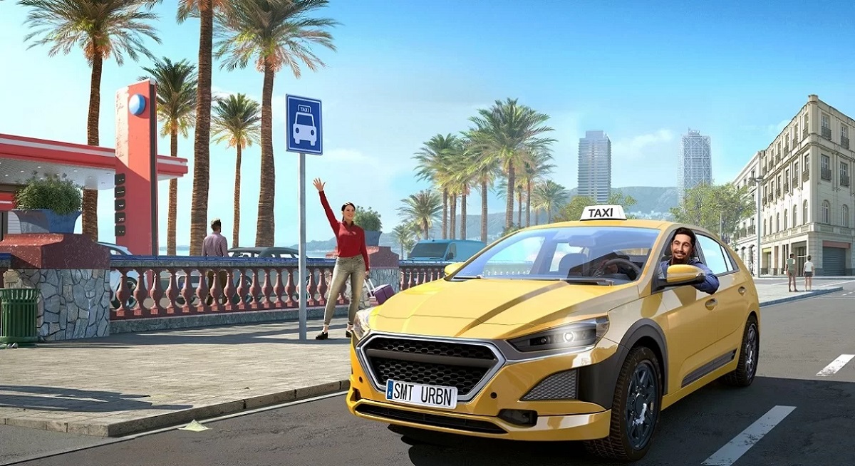 460 km rundt om Barcelona: anmeldelsestraileren til den interessante bilsimulator Taxi Life: A City Driving bliver præsenteret