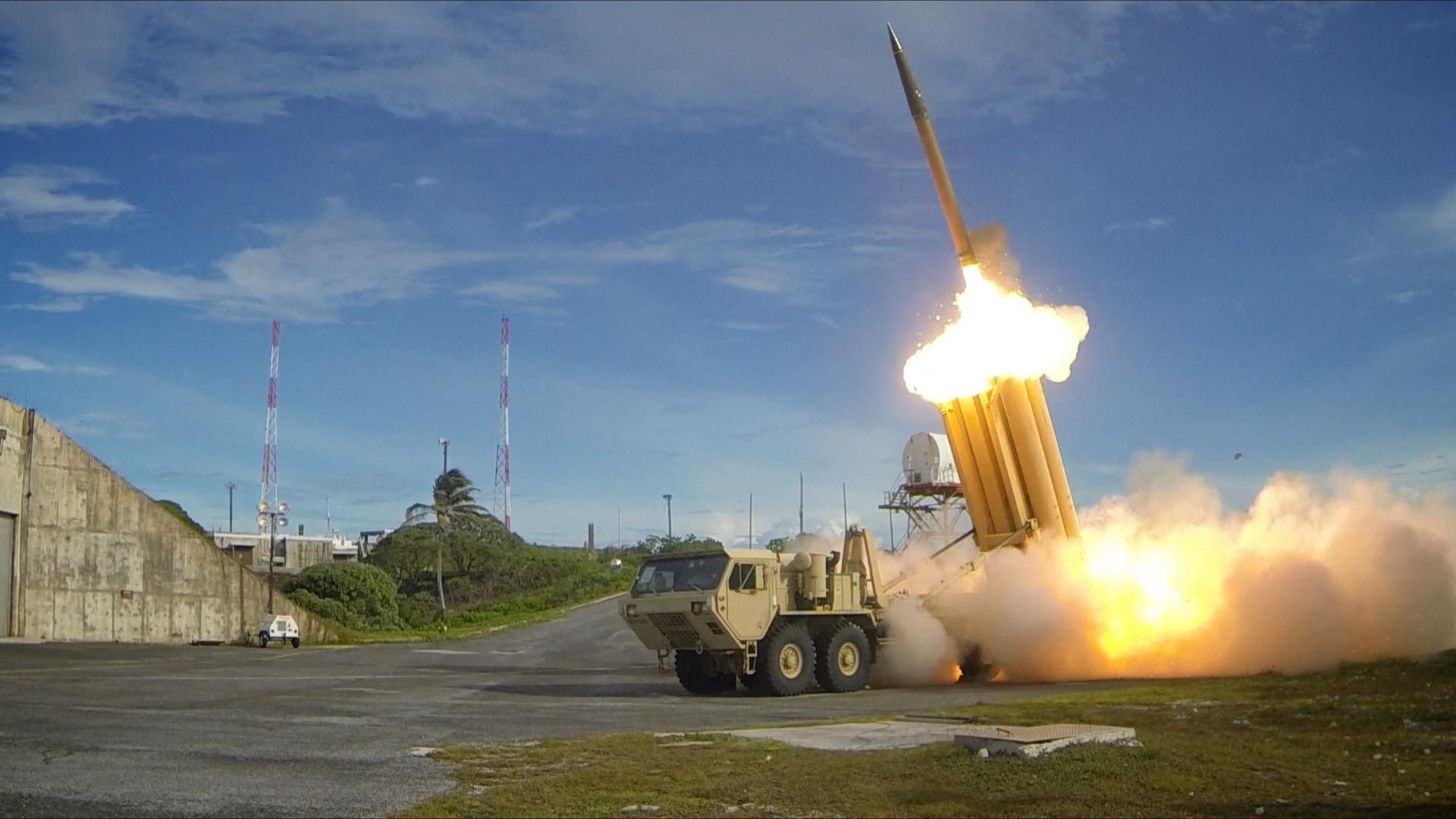 THAAD anti-missil system